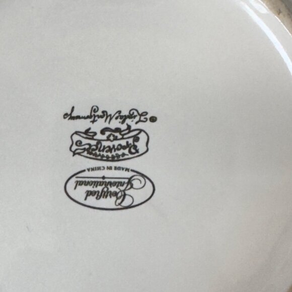 Certified International Provence Linda Montgonery Hand-Painted Set of 4 Plates - Picture 14 of 16